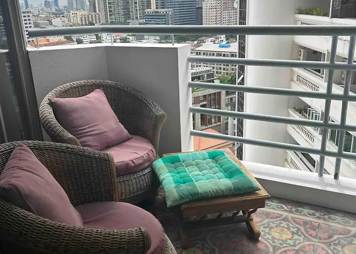 Дом отдыха 1br With Pool Gym Near Bts Phrom Phong *